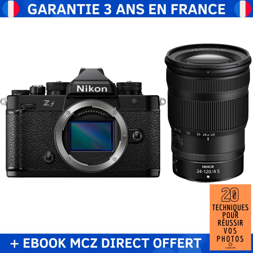 Nikon Zfc + 24-120mm f/4 S Lens + '20 Techniques for Successful Photos' Ebook - Hybrid Camera
