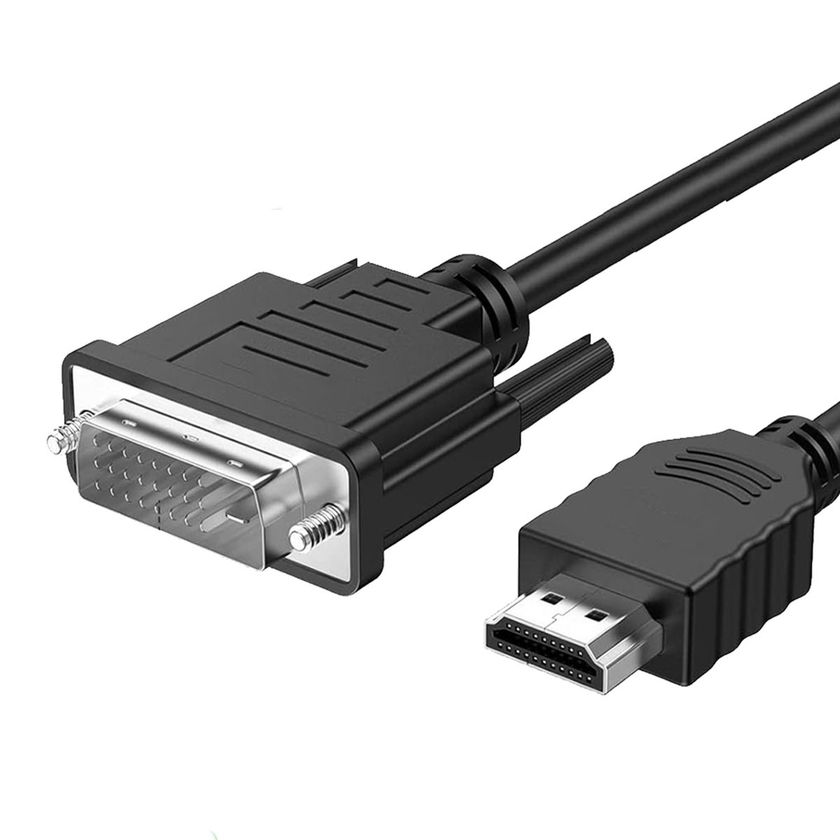 VISIODIRECT HDMI to DVI-D Adapter Cable (1.5m, 19-pin A Male to 24+1-pin Male)