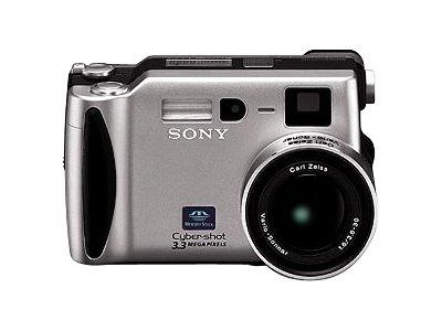 Sony Cyber-shot DSC-S70 Compact Camera - 3.3 MP, 3x Optical Zoom, Carl Zeiss Lens, Silver
