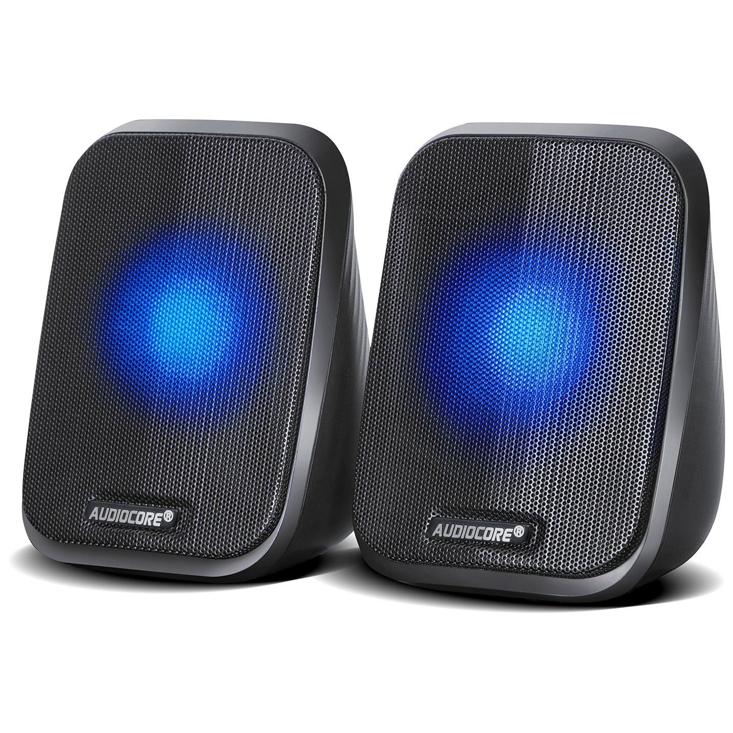 Audiocore AC835 6W Wired Speaker, Black