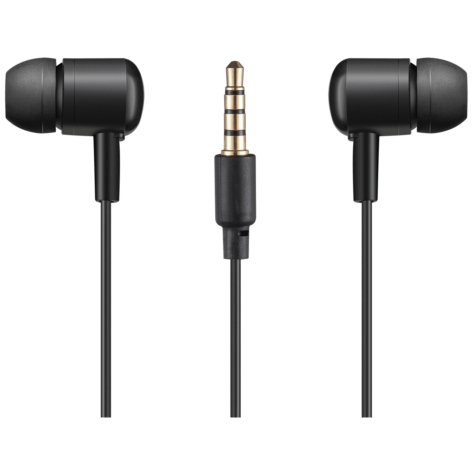 Sandberg 325-62 Wired Headphones, Music/Daily Use, Black