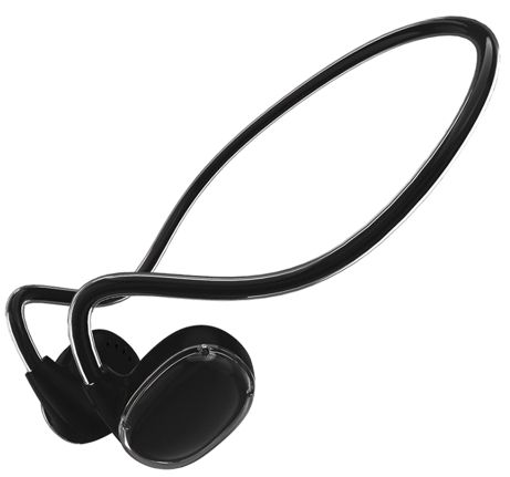 Aeroz Open Ear Headphones - OEH-1030 Black (Size: Medium, Color: Black, Capacity: 20h Battery Life)