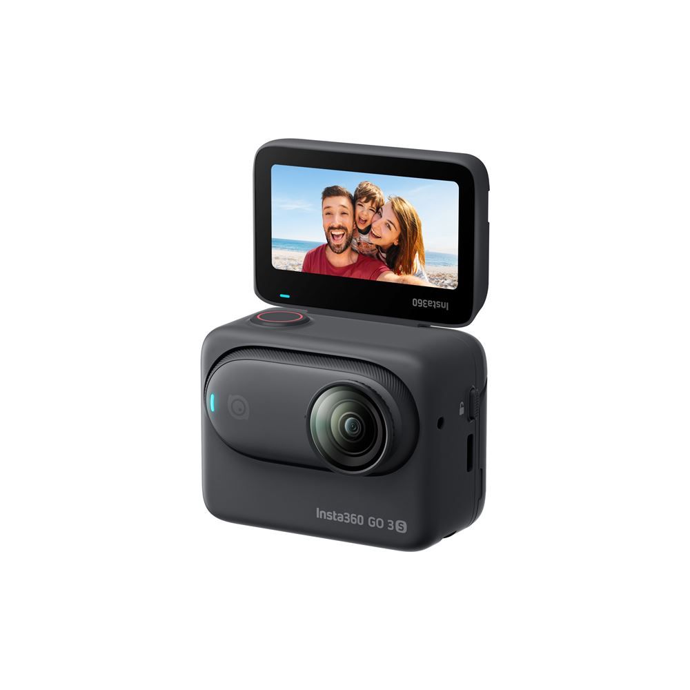 Cámara INSTA360 Go 3S - Negro, Tamaño estándar, 128GB