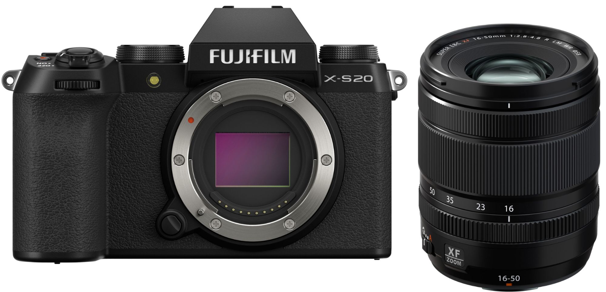 Fujifilm X-S20 Mirrorless Camera with XF 16-50mm Lens