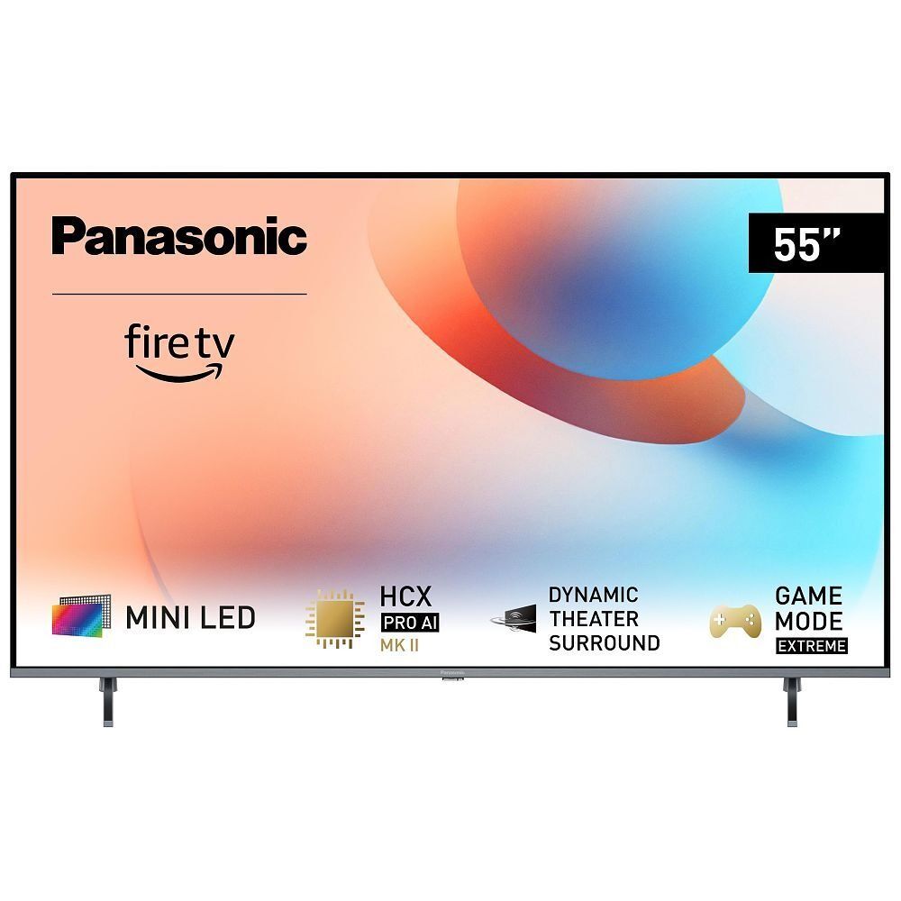 Panasonic 55W95AEG 55-Inch Mini LED TV, 4K Ultra HD, Fire TV