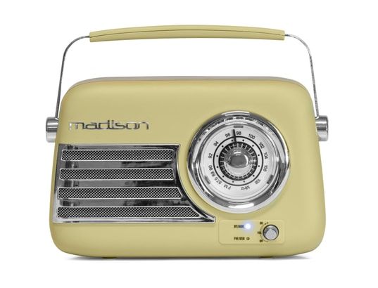 Madison FM Free Sound VR 40 Radio - Yellow Mat (Size: 210x80x160mm, Weight: 0.635kg)