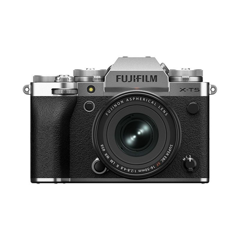 Fujifilm X-T5 Silver + 16-50mm Lens, 3-Year Warranty