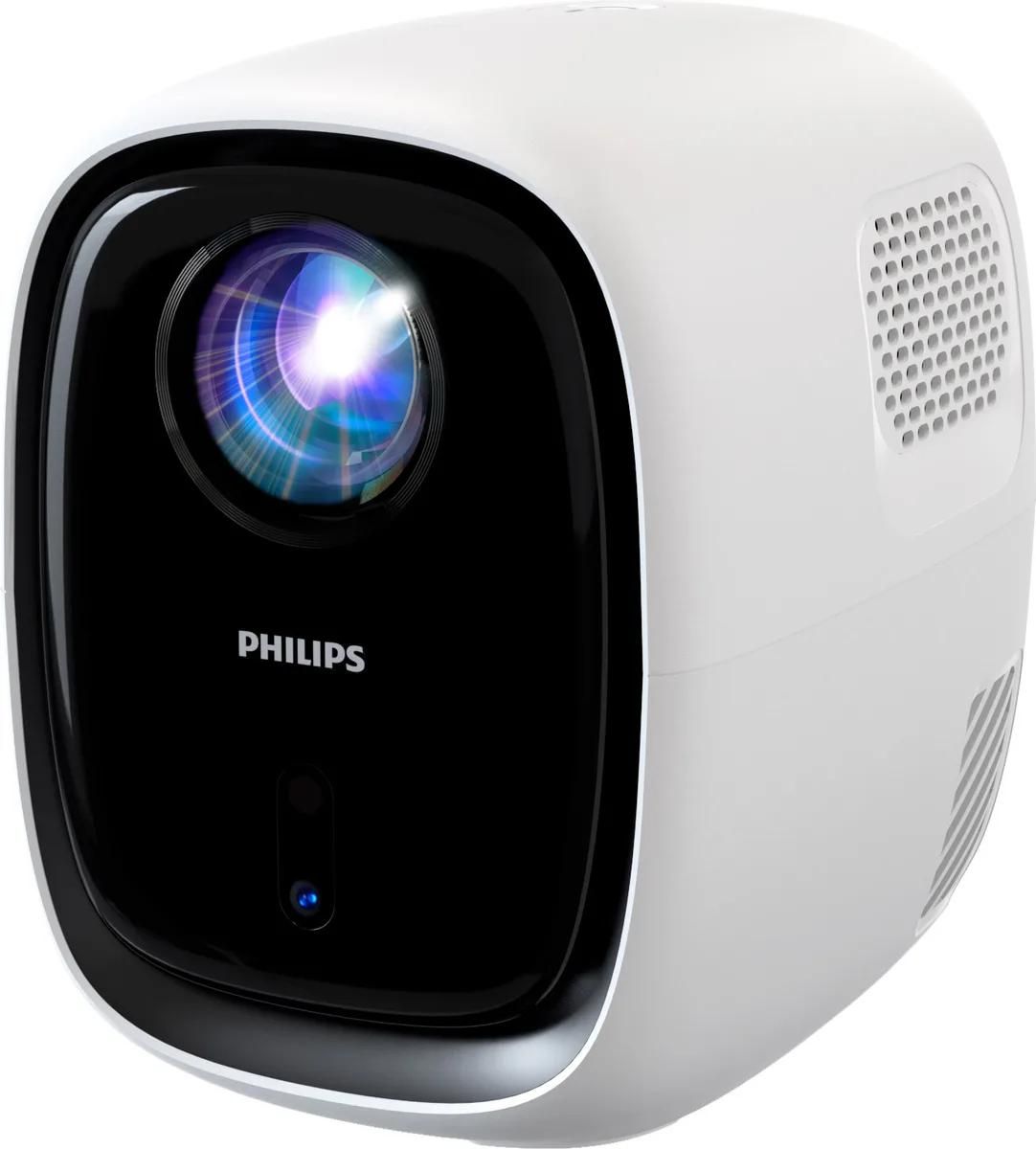 Philips NeoPix 130W - LCD Projector - Portable - 720p - Wi-Fi - White