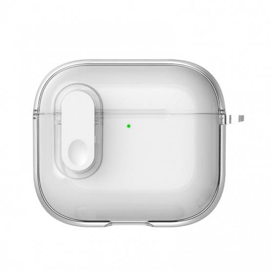 INF AirPods 4 Transparent Case with Hooks