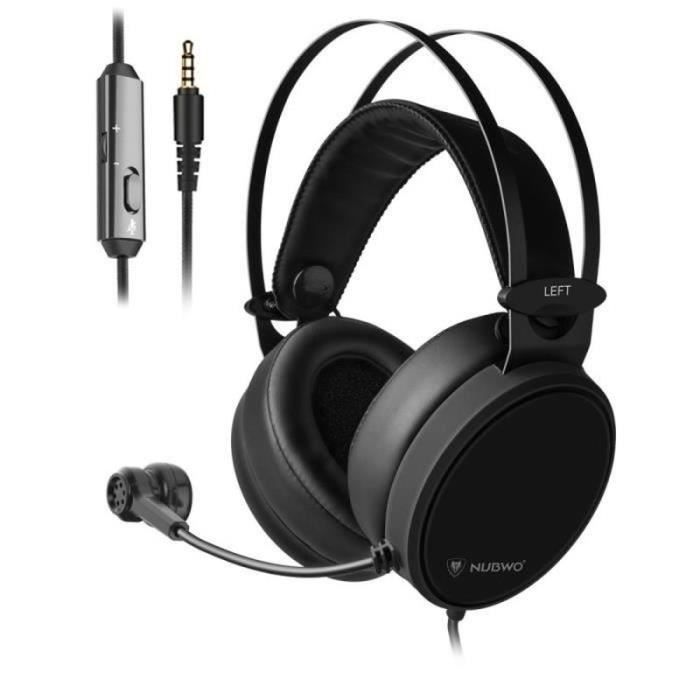 Ywei Gaming Headset SY27439 - 50mm Speakers - Noise Cancelling Microphone - Compatible with PS4, Xbox, PC & Laptop