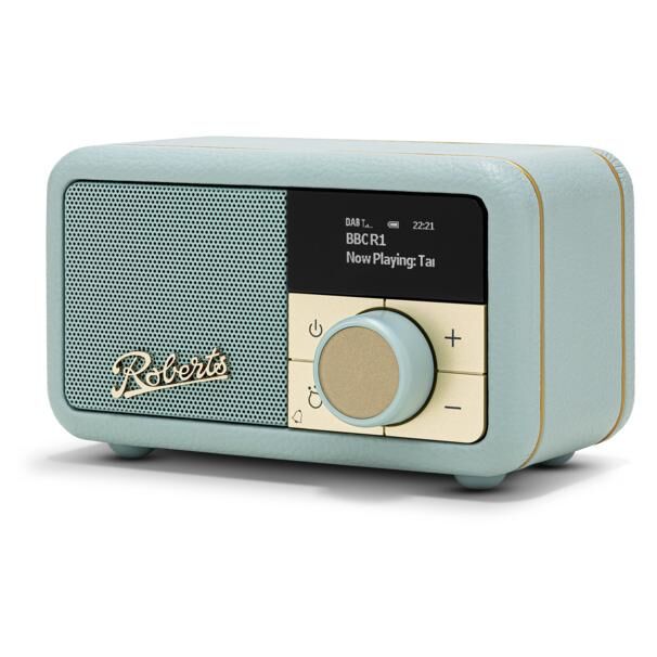 Roberts Radio Revival Petite 2 Portable Digital Radio, Green