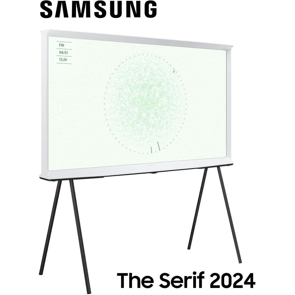 Samsung The Serif TQ43LS01DAU 4K UHD 108cm 2024 White QLED Smart TV