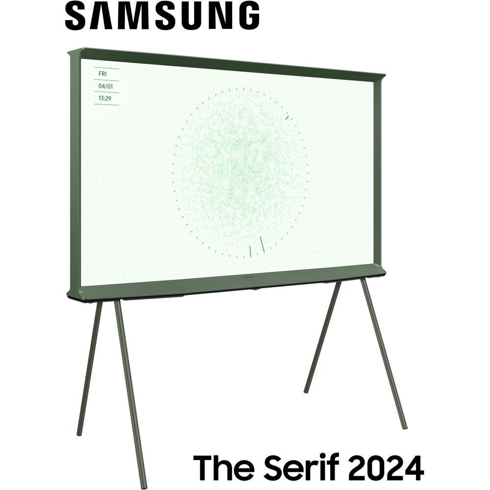 Samsung The Serif Lifestyle TQ50LS01DBU 50" 4K UHD 2024 Green TV