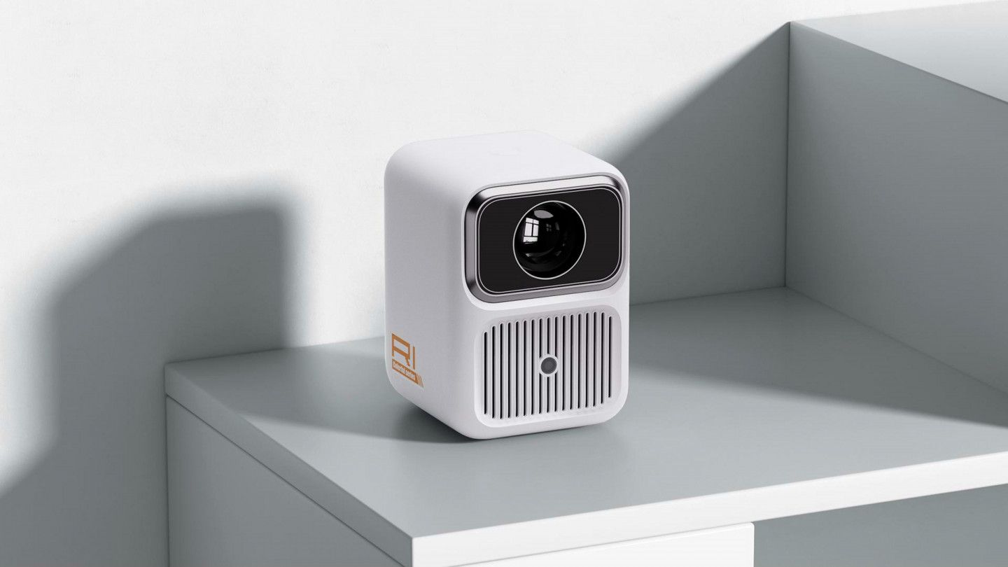 Wanbo Dali 1 Projector, 350 ANSI Lumens, 1280 x 720 Pixels, White