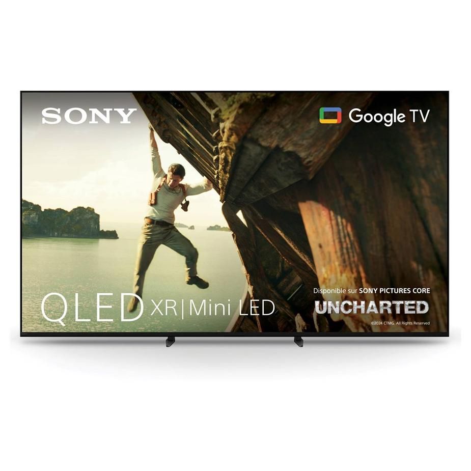 Sony BRAVIA 75XR70 65-inch 4K UHD QLED TV with Google TV 2024 - Black