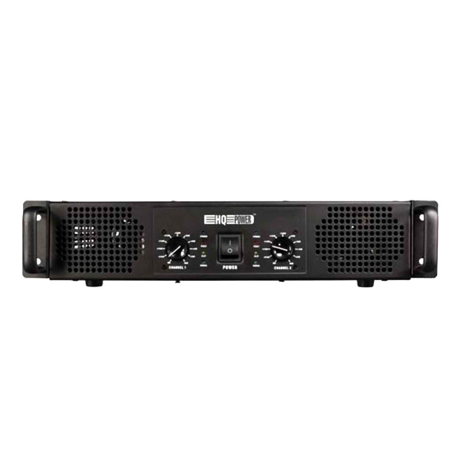 HQ Power HQAA10010 Stereo Amplifier 2x150W RMS (2U - 19") Black - 2x 300W Peak