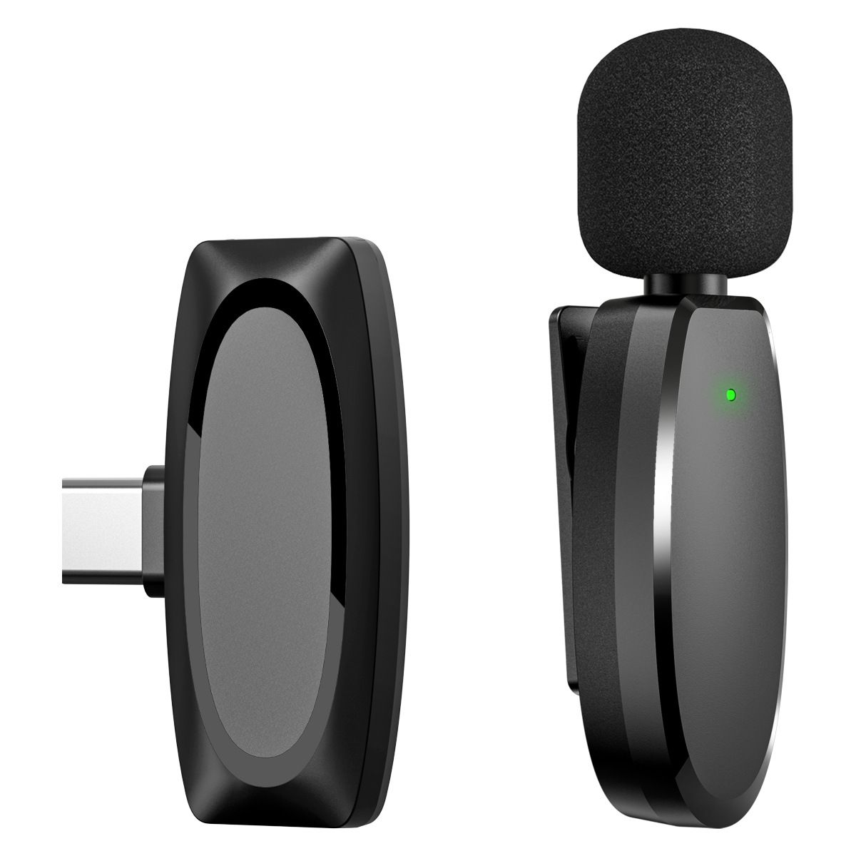INF Wireless Clip-On Microphone for Recording
