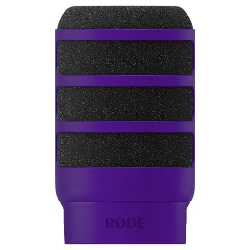 Rode WS14 - Purple - Windscreen - PodMic Model