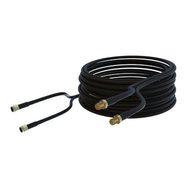Câble coaxial à perte faible Poynting SMA (M) vers SMA (F), 10 m