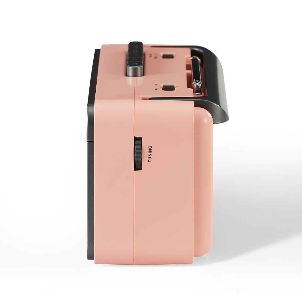 Crosley Vintage Cassette Player - Grey Pink