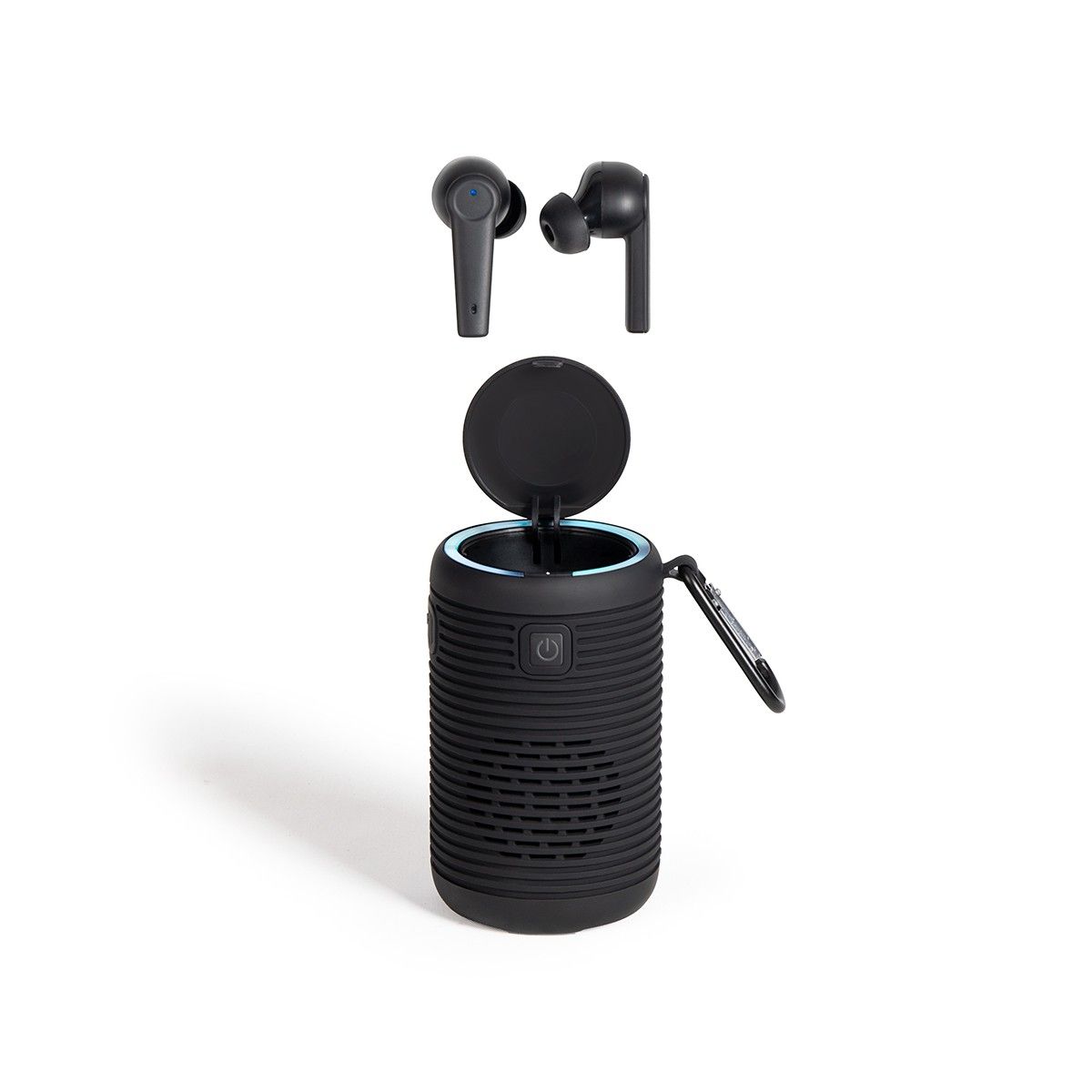 Altavoz inalámbrico Livoo Bluetooth 2 en 1, Negro