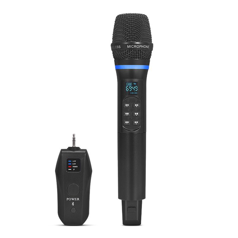 Wireless Microphone with Receiver - Premium Sound Quality