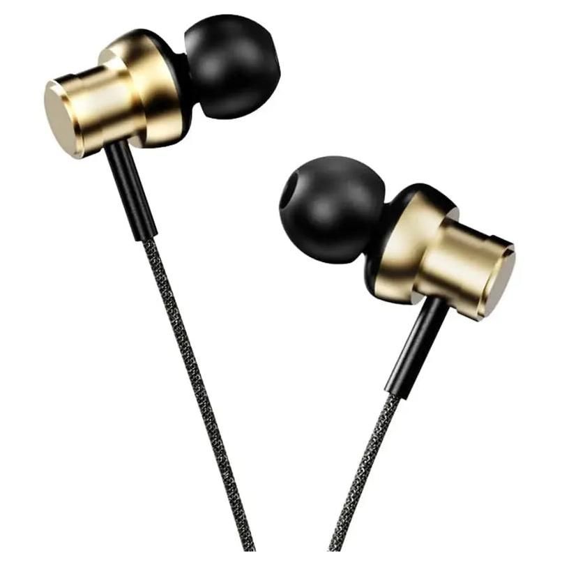 HiFuture HI5 Wired Headphones with USB-C, Black, Gold