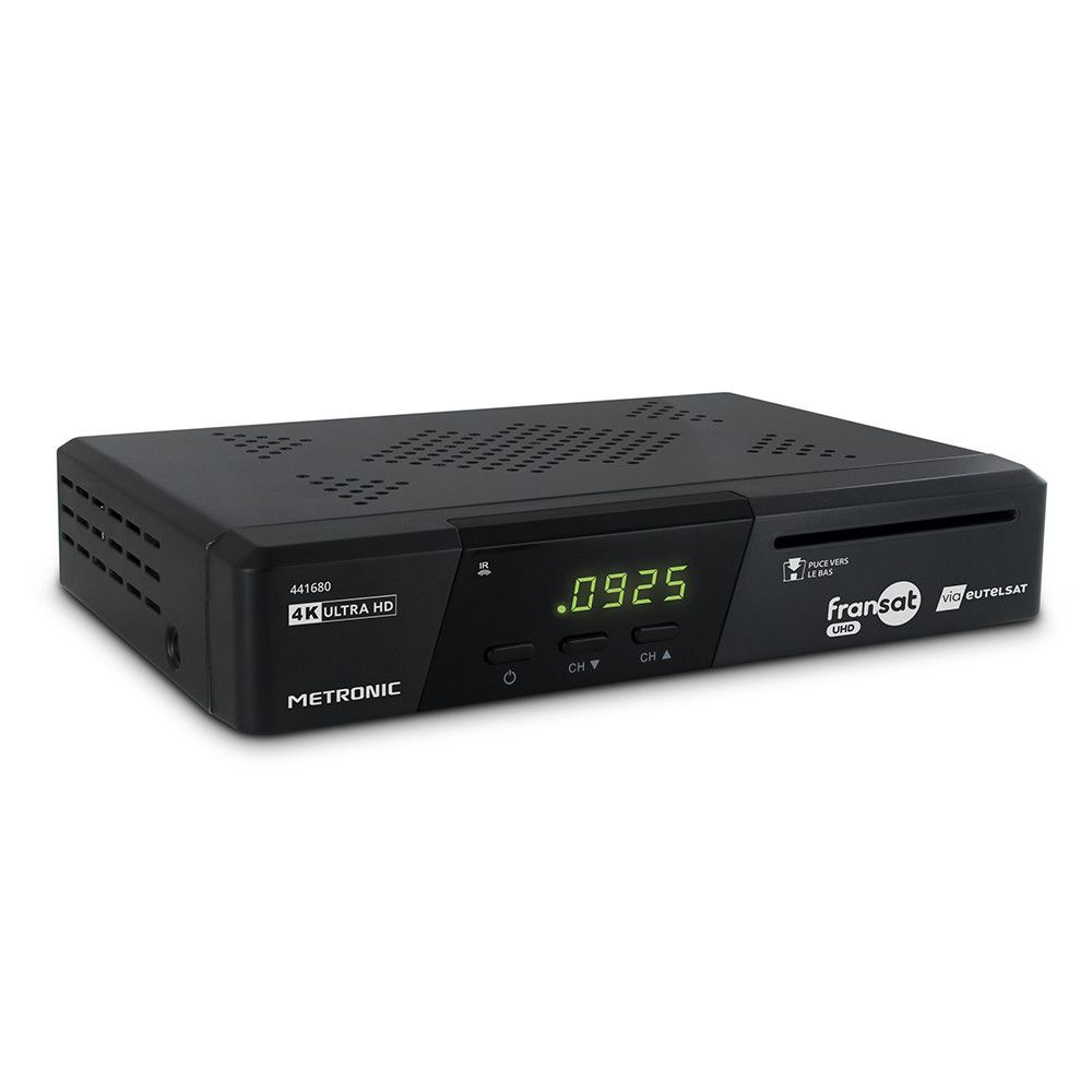 Metronic Satellite Decoder UHD 4K for FRANSAT