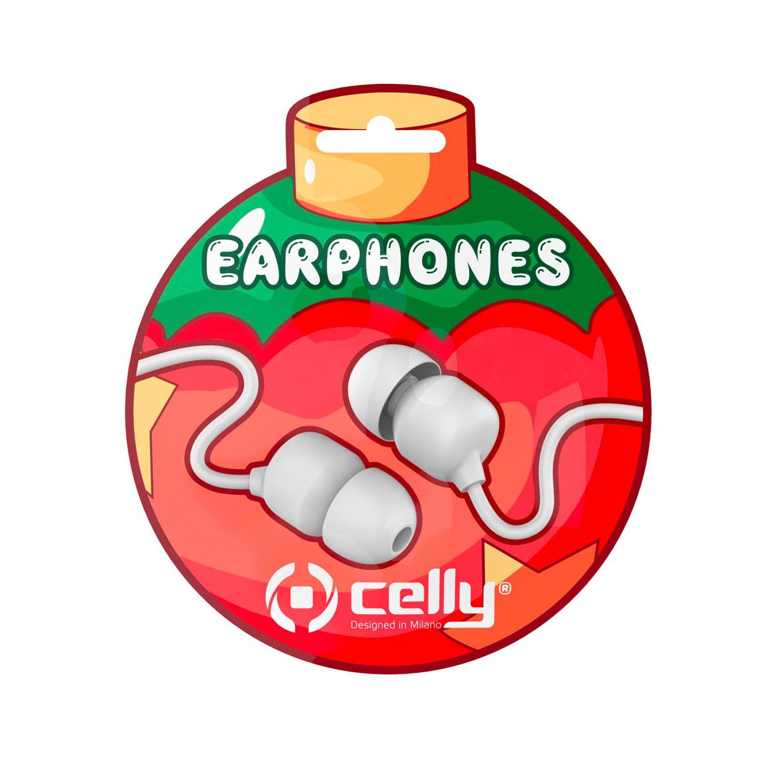 Casque Celly XMASEARBALLWH