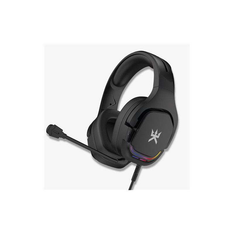 Alpha Omega Players Atom Gaming Headset (Black, Size: Medium, 10000mAh Battery)