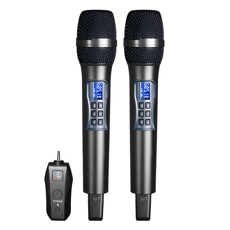 Wireless Microphone Set with Receiver, Pack of 2 (INF)