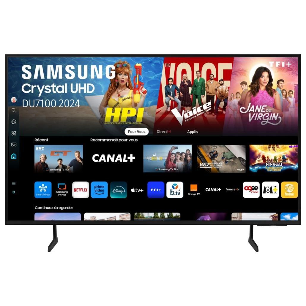 Samsung Crystal UHD 43" DU7100 2024 4K Smart TV