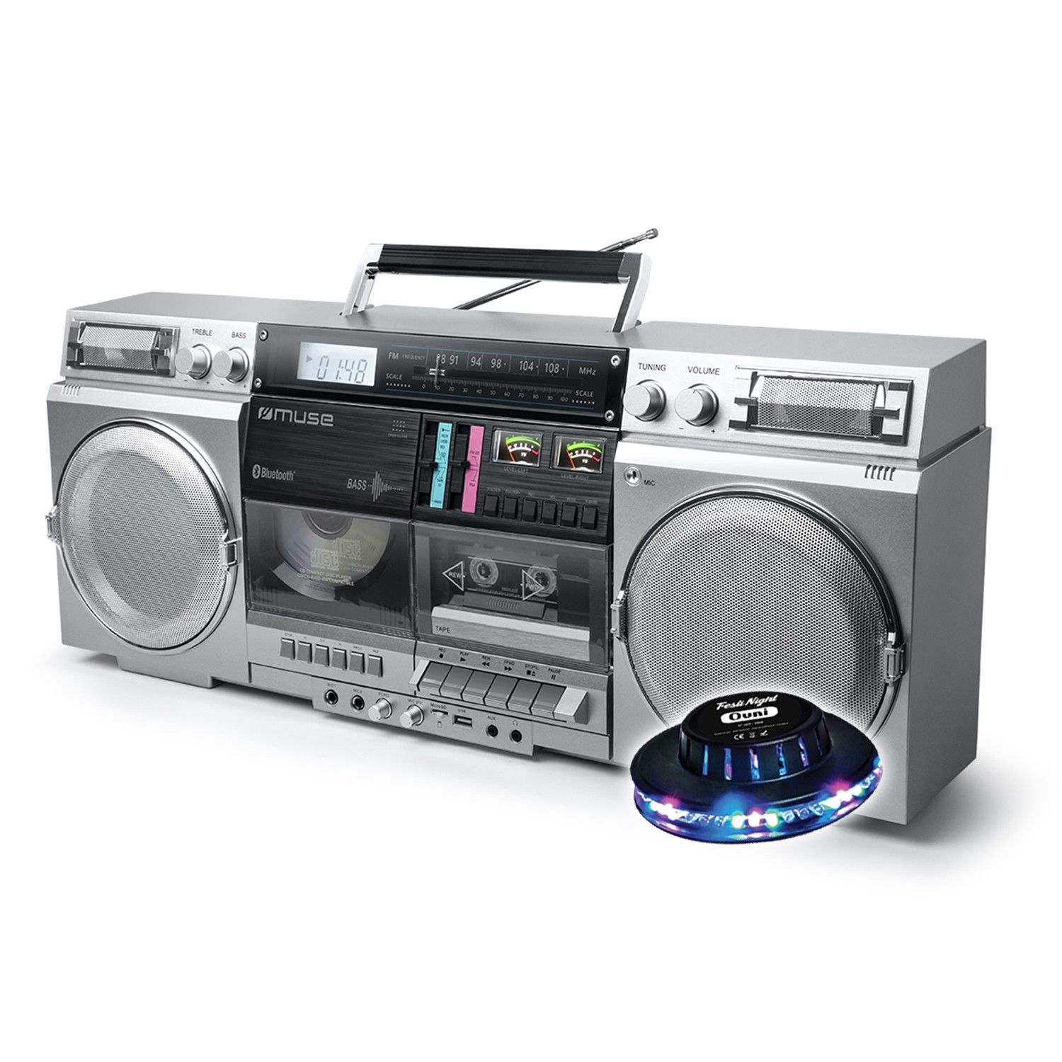 Altavoz Hi-Fi portátil 80W Muse M-380 GBS Blaser de gueto