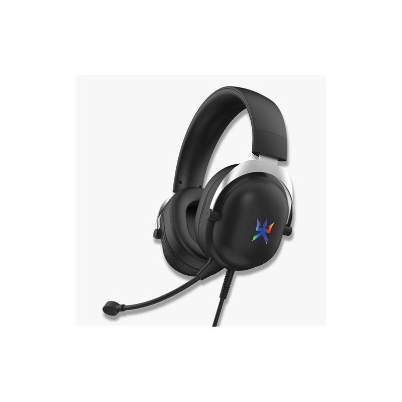 Alpha Omega Players Aero Black Gaming Headset (Size: Medium, Color: Black)