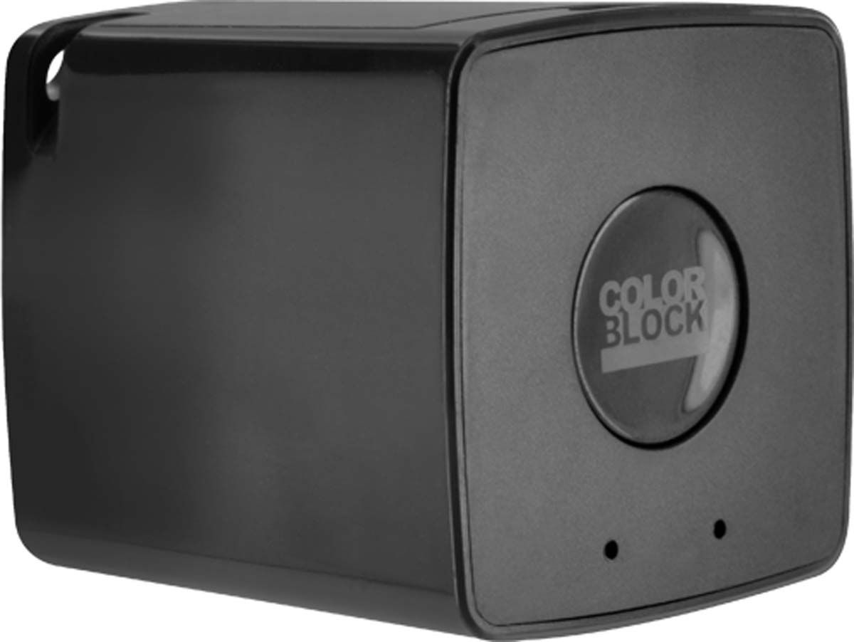 Altavoz portátil Colorblock Mini de BigBen Interactive, negro