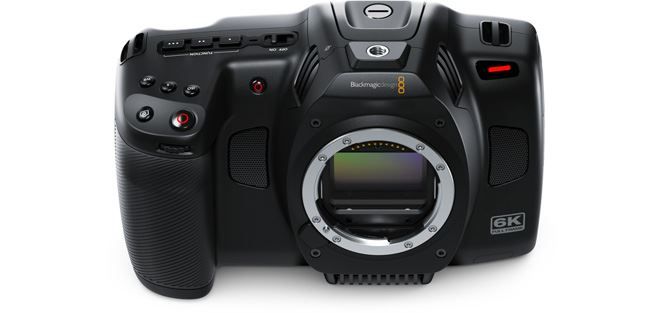 Blackmagic Design 6K Cinema Camera - HDR 6K Camcorder - Raw CMOS Full Frame - L Mount (Leica)