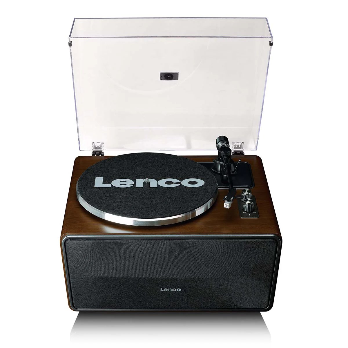 Lenco LS-470WA - Vinyl Player with Built-in Speakers and Bluetooth - Walnut - Euro / Type-C (CEE 7/16)