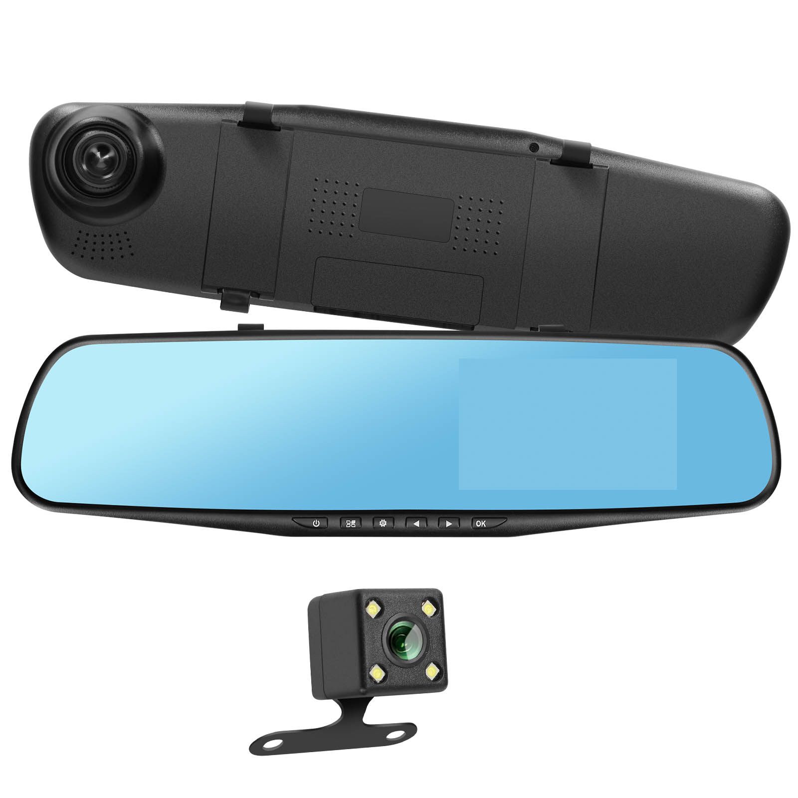 Avizar 4-inch HD Dashcam with Rear Camera