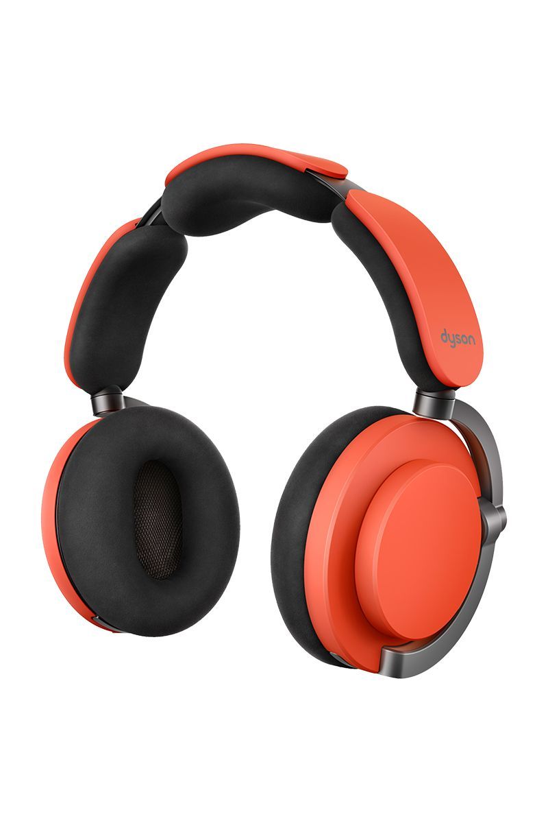 Dyson OnTrac - Customizable Wireless Headphone with Active Noise Cancellation - Ceramic Red