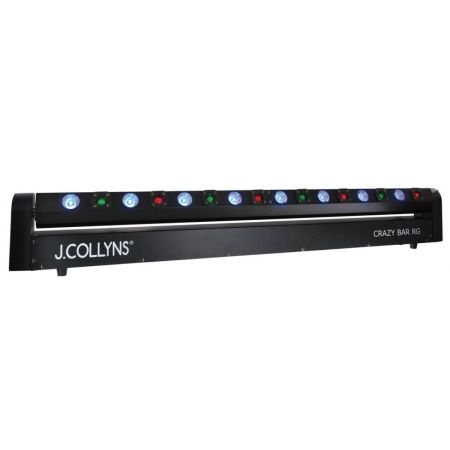 J.COLLYNS Crazy Bar RG - 8 Laser Red Green Bar + 8 LEDs