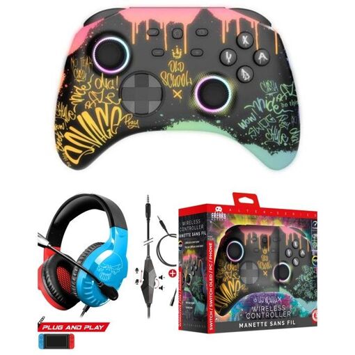 Auriculares de juego Spirit of Gamer PRO-H3 Estéreo con Micrófono - Rojo
