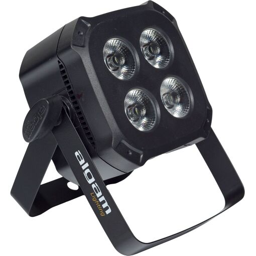 Projecteur LED PAR Algam Lighting LAL MINIPAR46-QUAD 4x6W 4-en-1 avec télécommande