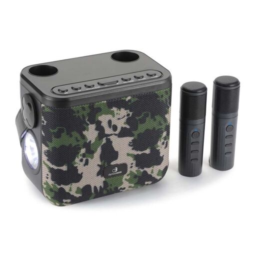 Altavoces portátiles de karaoke Dynabass DBE50 ARMY