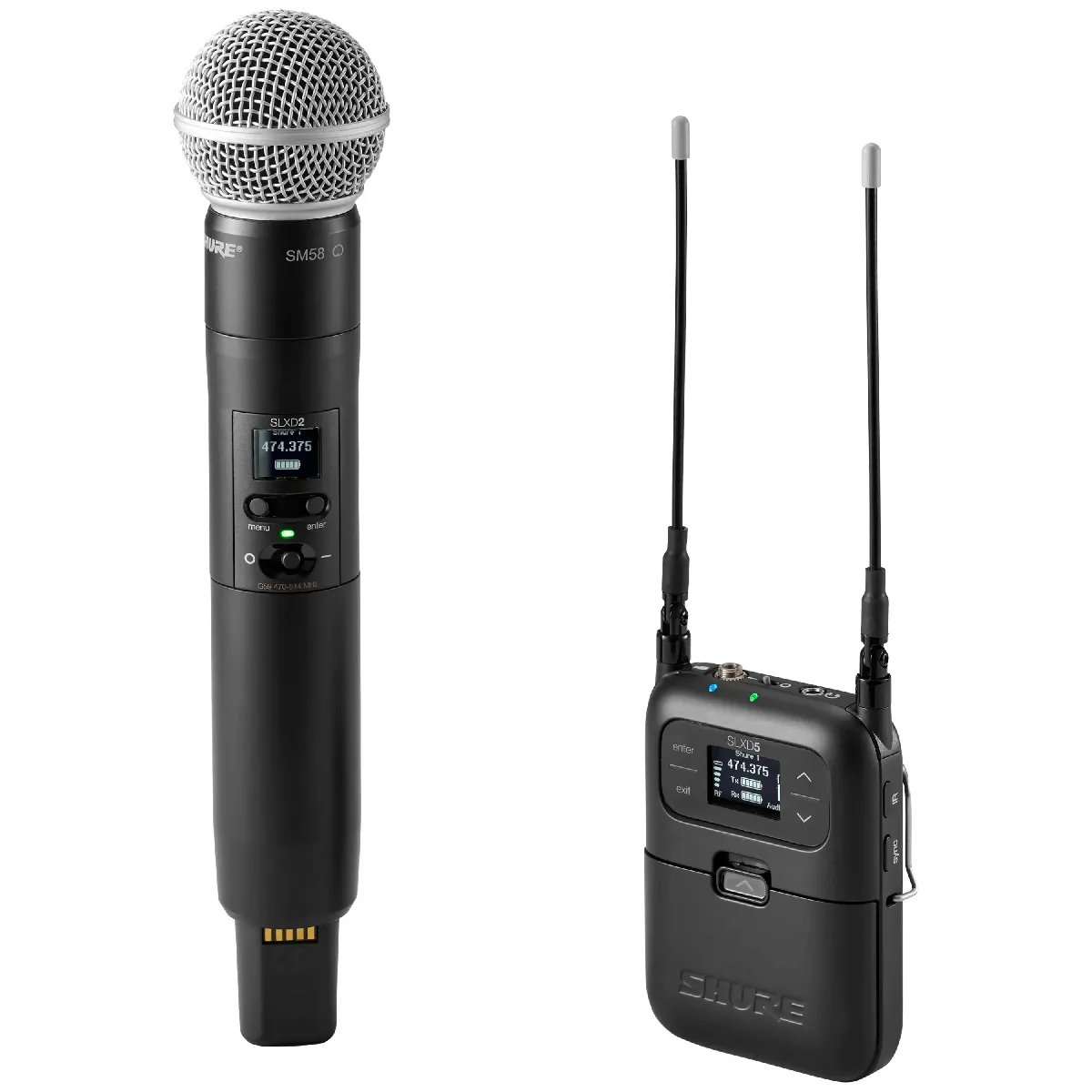 Shure SLXD25 SM58 Wireless Microphone Kit