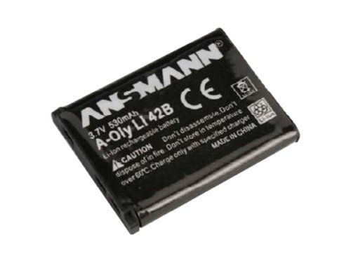 Ansmann A-Oly Li 42B - Lithium-Ion Battery 530 mAh for Olympus FE-150, FE-160