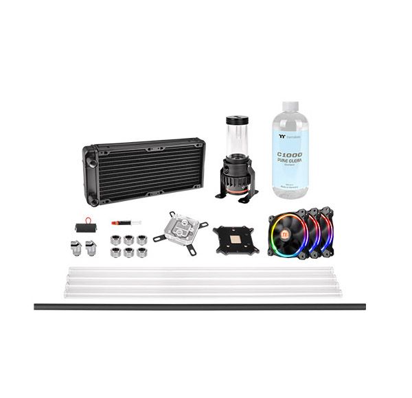 Thermaltake Pacific M240 D5 Hard Tube Water Cooling Kit
