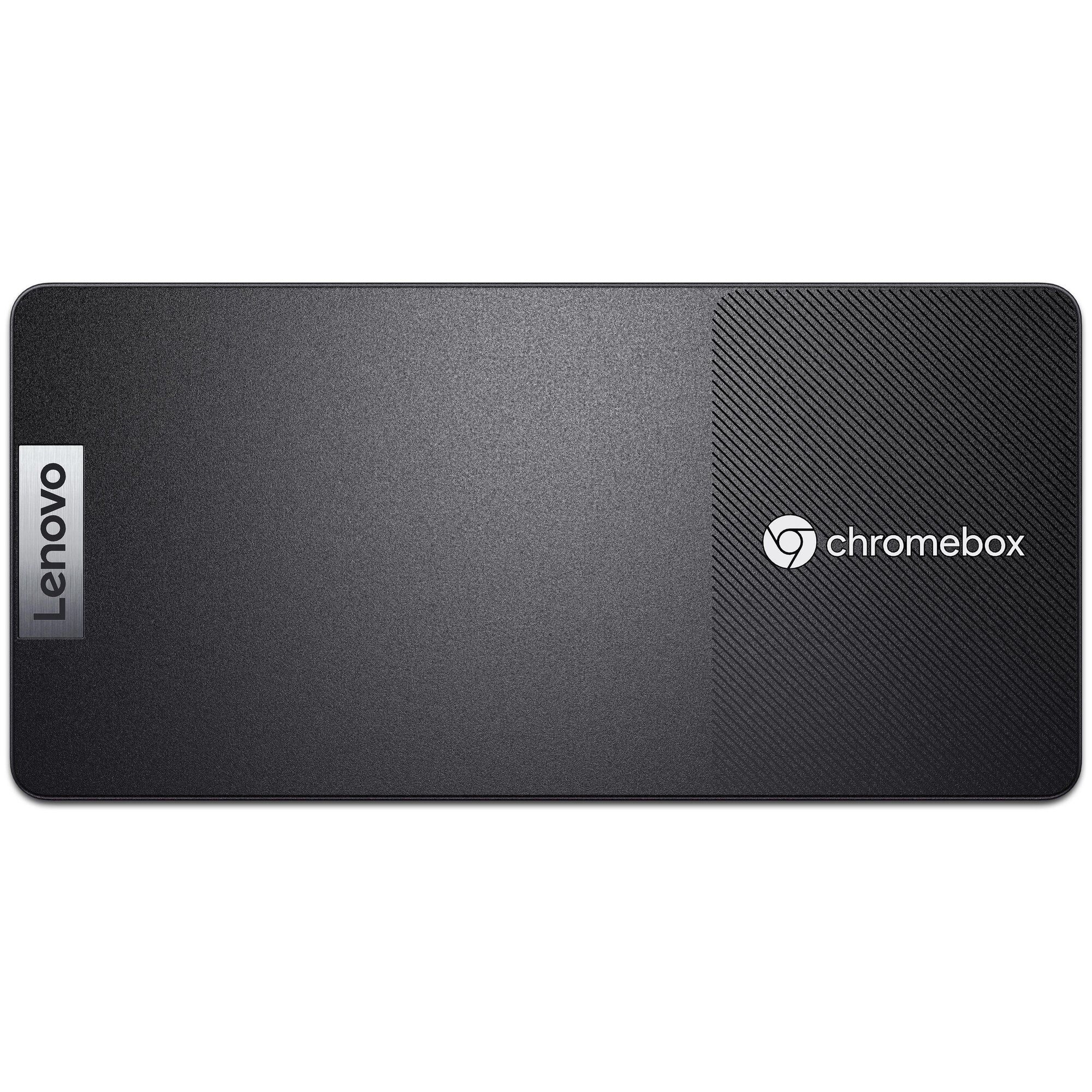 Lenovo Chromebox Micro - Celeron N4500, 1.1GHz, 8GB RAM, 32GB eMMC, Intel UHD Graphics, Black