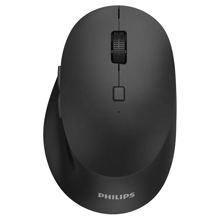 Philips Wireless Optical Right-Handed Mouse SPK7507B/00 (3200 DPI, 6 Programmable Buttons)