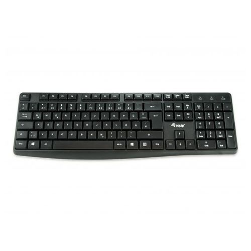 Equip USB Keyboard - Black PT, Size: 104 Keys, Color: Black