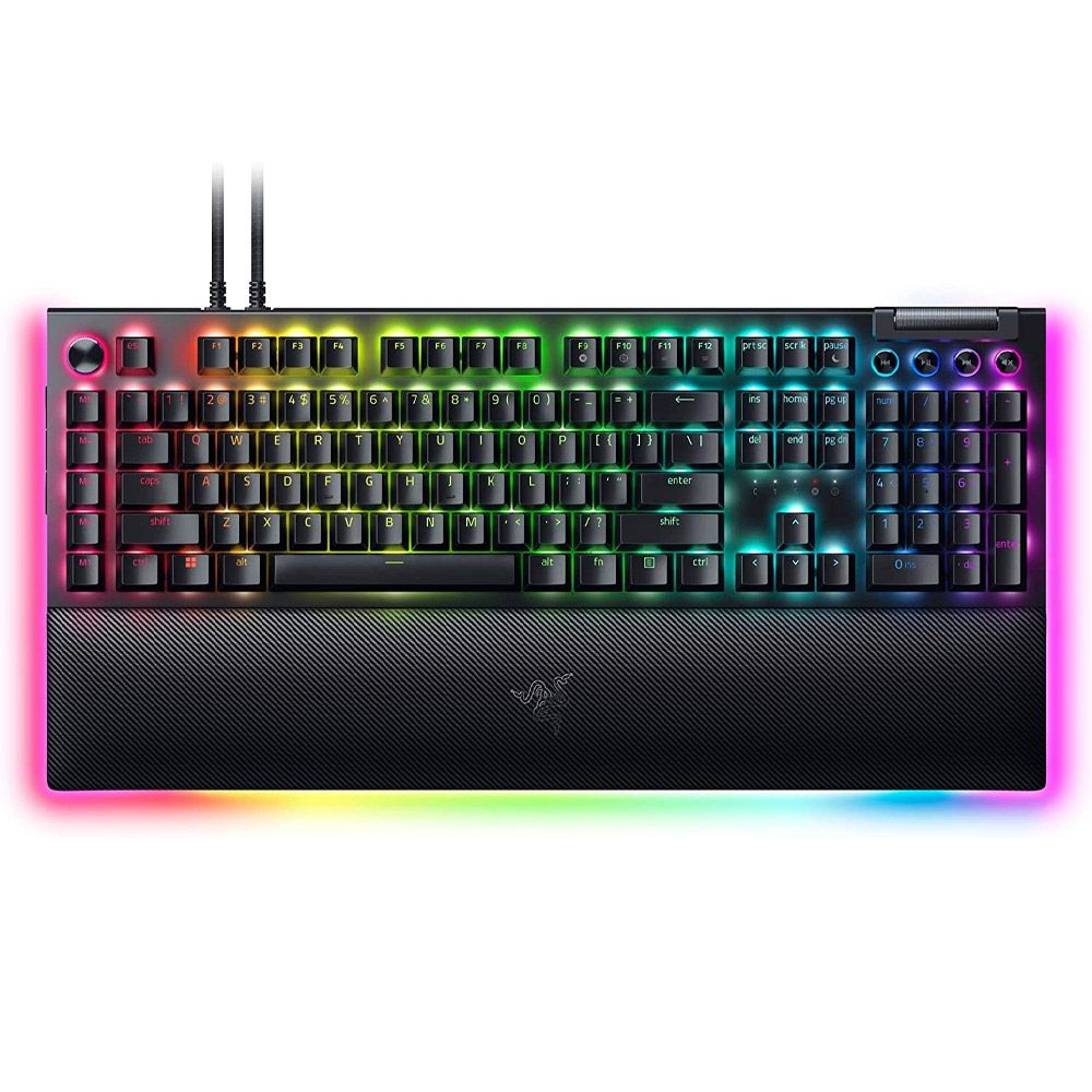 Clavier mécanique Razer Blackwidow V4 Pro RGB avec commutateur jaune